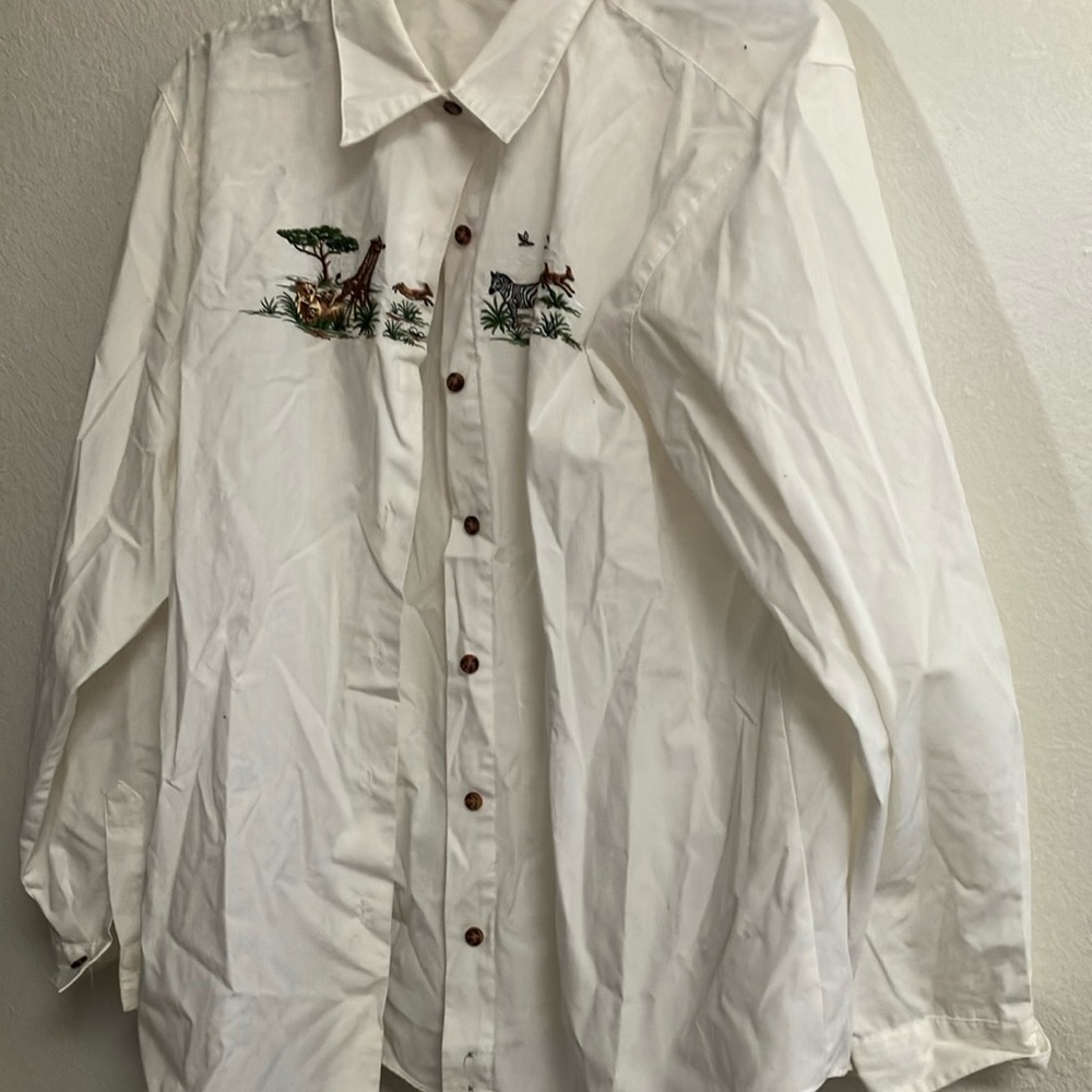FINAL MARKDOWN Safari look blouse 16